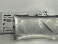 Lot of 6 Stryker 1607-002-107 Taper Side Cutting Carbide Bur