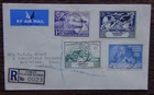 Falkland Island 1949 Universal Postal Union set on FDC
