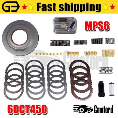 MPS6 6DCT450 Transmission Master Overhaul Clutch Repair Kits For Ford Mondeo USA