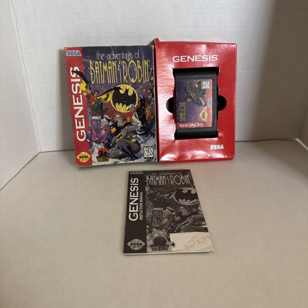 Adventures of Batman & Robin SEGA Video Games for sale | eBay