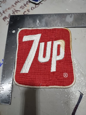 VINTAGE 1960S 7-UP SODA 5 X 5  Inch