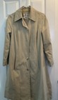 Vintage  London Fog Original Trench Coat Maincoats Size 12 Raincoat AS IS — photo 1