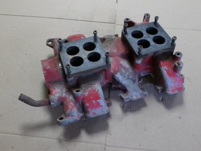 VINTAGE 1957 FORD THUNDERBIRD FACTORY DUAL QUAD INTAKE 2X4 312 292 ECG942-D