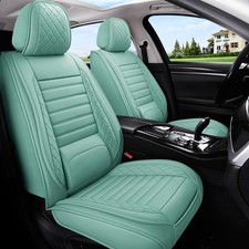 For Toyota Thickened Nappa Leather Car Seat Covers Full Set Waterproof W Lumbar
