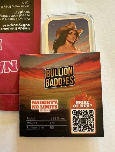 Bullion Baddies - Dakota Dusk Cowgirl- All Naughty-Bares All-Only 50 -Sold Out