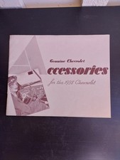 1938 Chevrolet Accessories Catalog