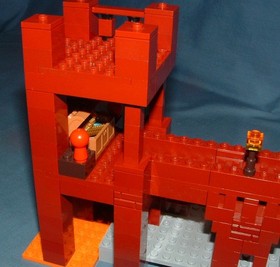 MINECRAFT, THE NETHER FORTRESS SET NO. 21122 - LEGO - 2015 - USED