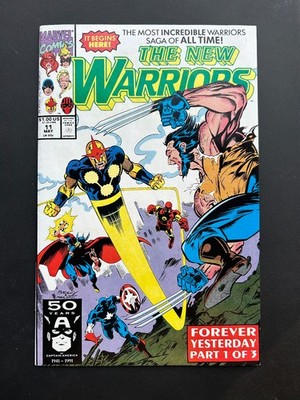 1991 Marvel Comics New Warriors #11 Wolverine