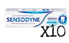 10x Sensodyne Repair  Protect NOVAMIN Mint Daily Repair Toothpaste 75ml Canada