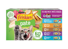 Purina Friskies Variety Pack, Wet Cat Food, 5.5 oz Cans, 60 Pack - Fast Deli
