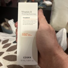 COSRX Vitamine E Crème Solaire Chimique FPS 50+ Crème Large Spectre 50mL Visage
