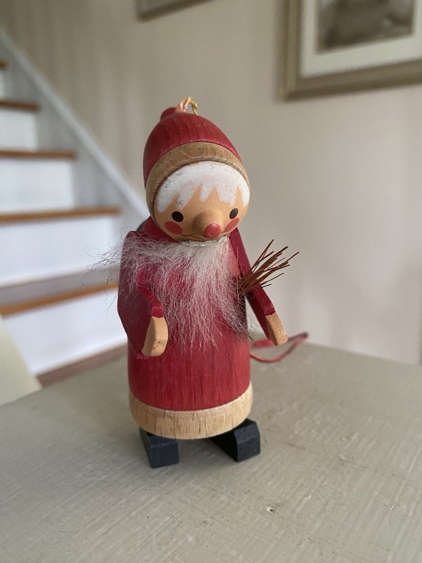 German Christmas Wood Ornament Santa Gnome Steinbach?