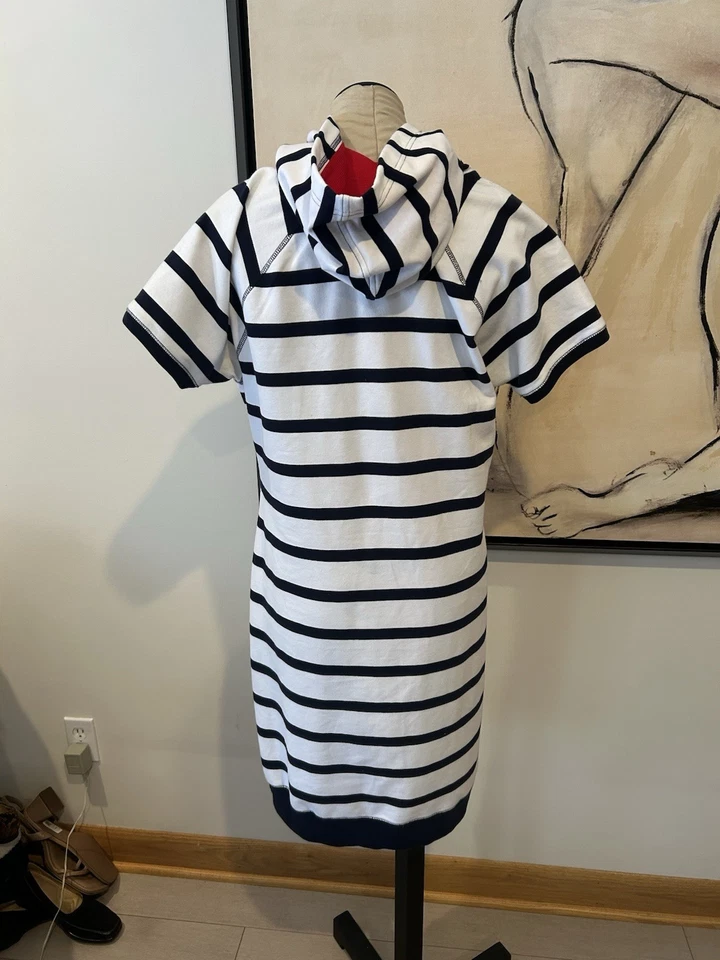 Ralph Lauren Active, Rojo, Blanco y Azul, Con Capucha, Sudadera, Vestido Talla XL Foto 2 de 4
