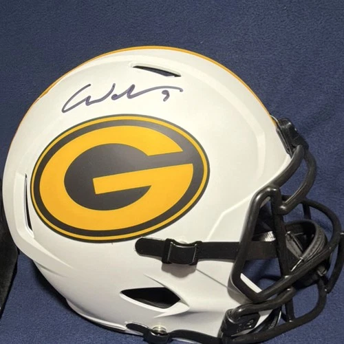 Green Bay Packers Signed Football Helmet Beckett Authenticated