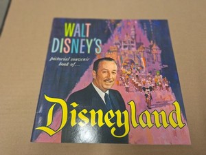 1965 Pictorial Souvenir Book of Disneyland, Walt Disney , 11"x11", excellent!