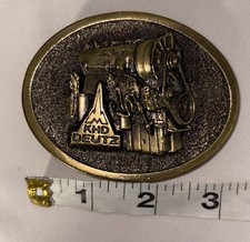 KHD Deutz BF 6L 913 Air Diesel Vintage Motor Great American Belt Buckle Co