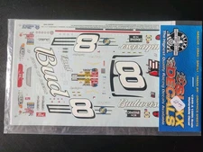 2003 Dale Earnhardt Jr #8 Budweiser Chevy 1:24 Decals - Slixx Waterslide Decal