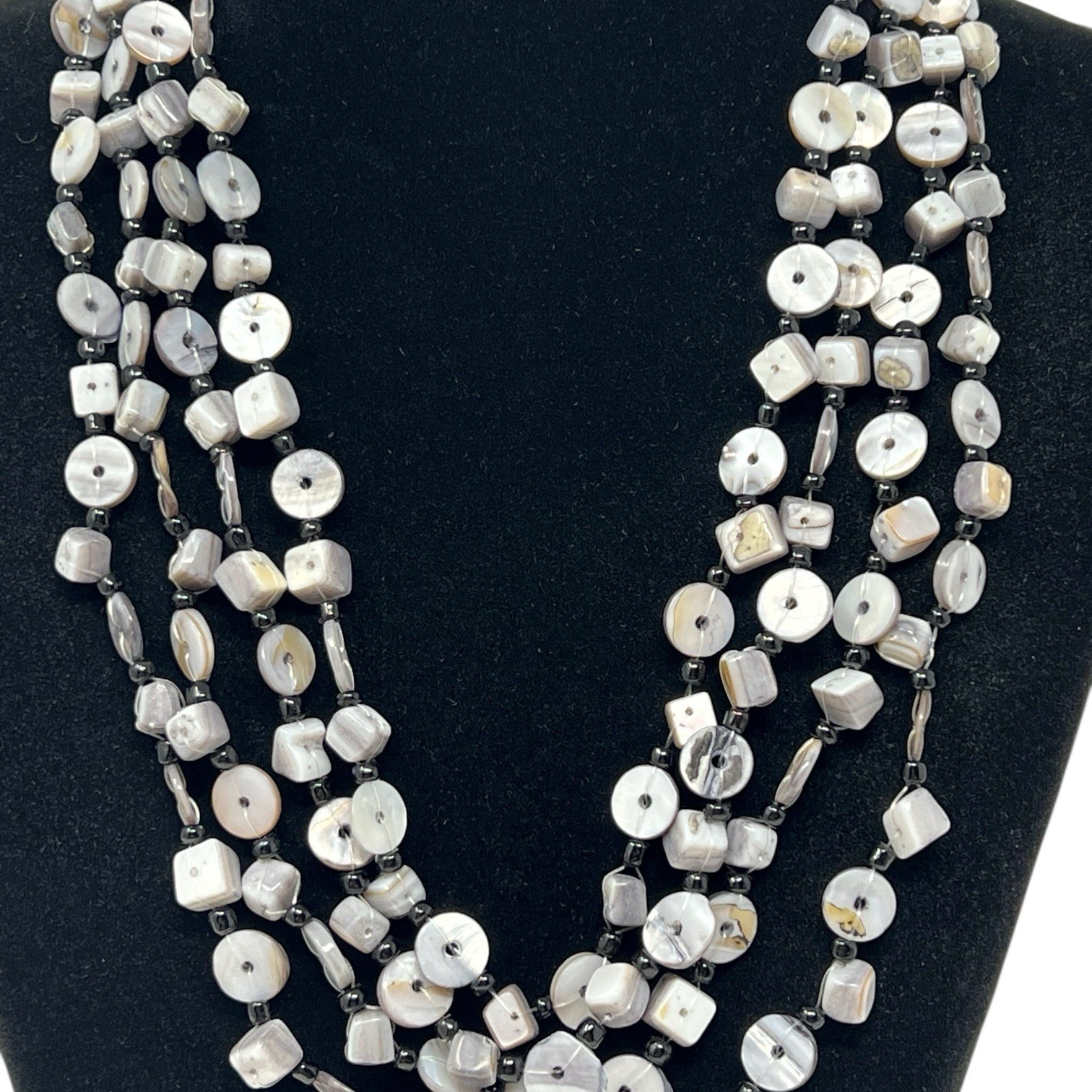 Premier Designs Multi-Strand Abalone Shell Seed B… - image 2