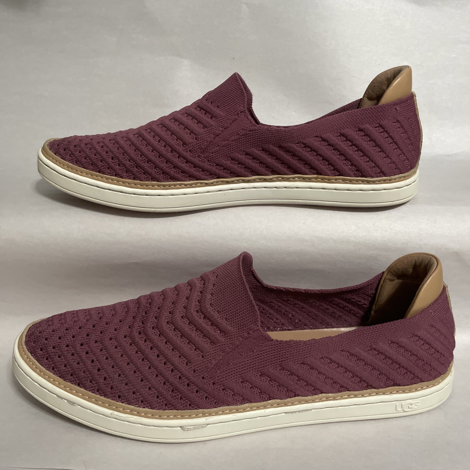 ZAPATILLAS SIN CORDONES UGG BOUGAINVILLEA SAMMY CHEVRON STRETCH KNIT, US 11