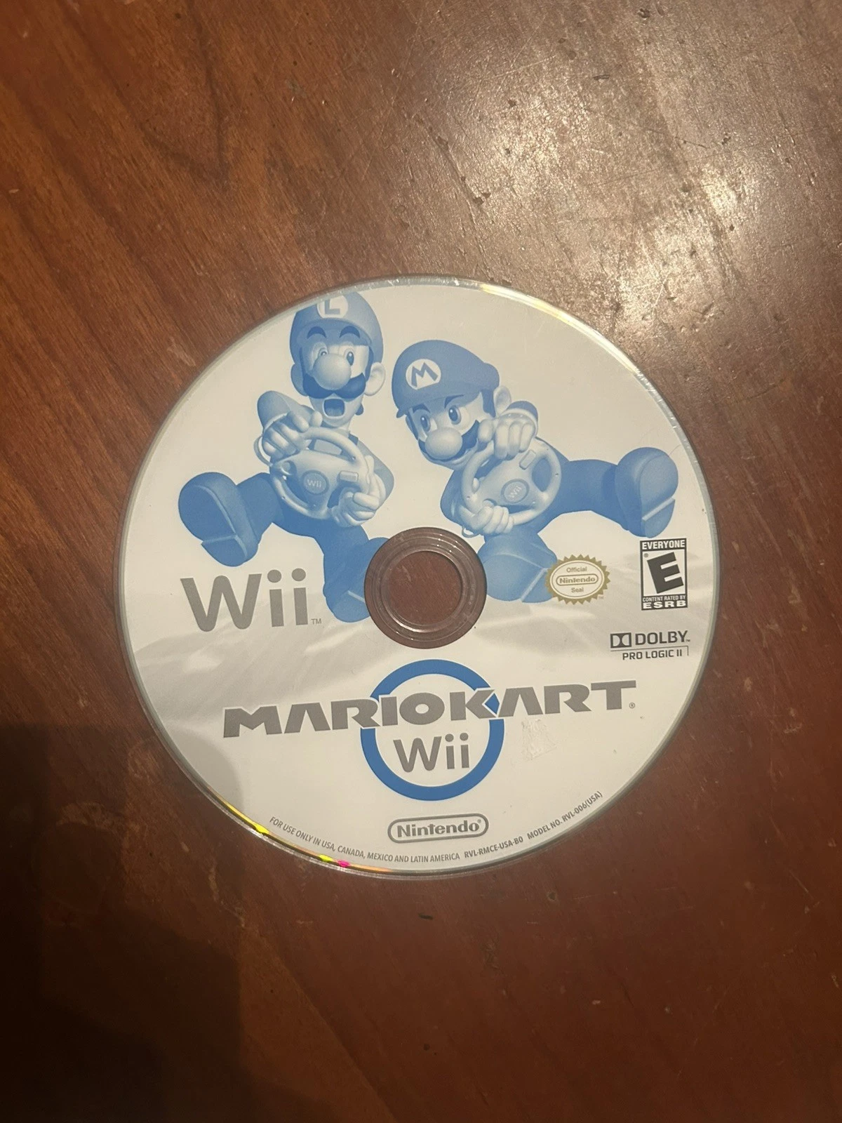 Mario Kart Wii (Nintendo, 2008) - Disc Only Tested Working