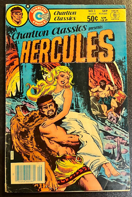 CHARLTON COMICS PRESENTS HERCULES 3 Sam Glanzman 1980 Vintage V1