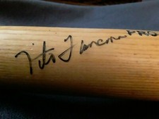 Tito Francona - Signed Louisville Slugger Bat - JSA COA 