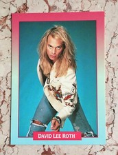 DAVID LEE ROTH 1991 ONE Rock Card, VAN HALEN, David Lee Roth, Diamond Dave, ROCK