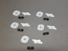 15 SETS NINTENDO NES CONTROLLER SILICONE BUTTON PADS REPAIR PARTS HIGH QUALITY
