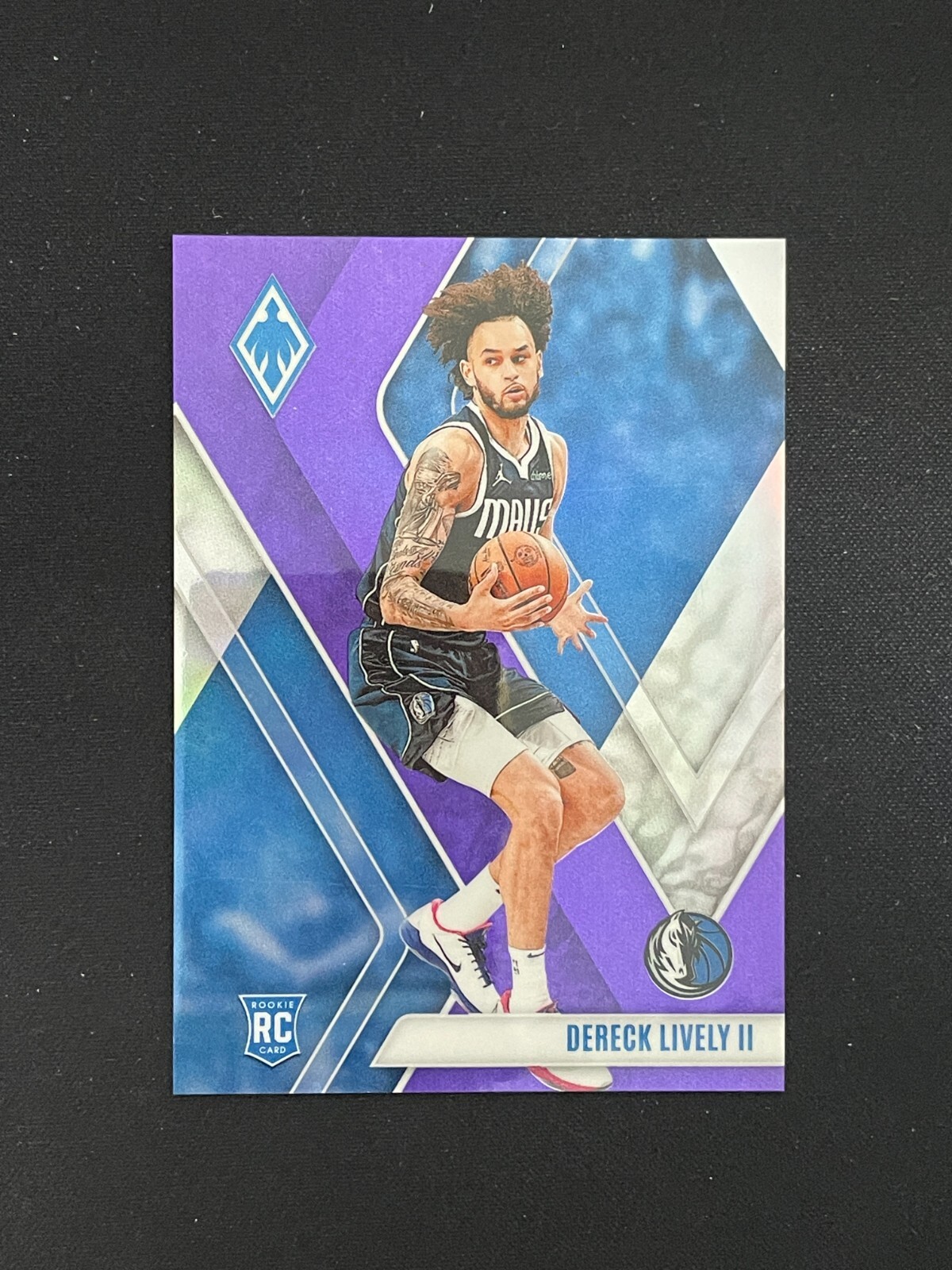 Dereck Lively II 2023-24 Panini Phoenix RC Purple 144/150 #290