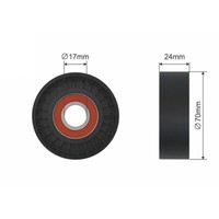 NTY Spannrolle Keilrippenriemen FüR VW Golf IV Variant 1J5 1.9 TDI 1J1 7M8