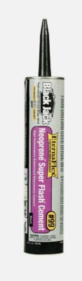 Black Jack SUPER FLASHING CEMENT 10 oz. Gloss Black Elastomeric 1010-9-66