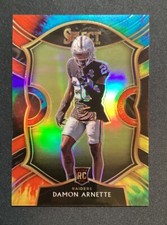 2020 Panini Select Concourse Tie-Dye Prizm /25 Damon Arnette #92 Rookie RC