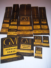 General Motors vintage gaskets / advertising