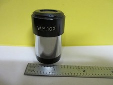 FOR PARTS MICROSCOPE PART EYEPIECE WF 10X OPTICS AS IS BIN 34-T-16