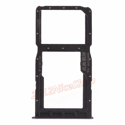 Black Blue White OEM Nano Sim Card SD Card Tray Slot Holder For Huawei P30 Lite  - Picture 5 of 6