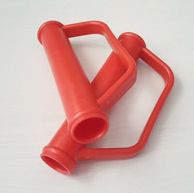 2x Sackkarrengriffe Griff - 25 mm ROT für PRO-BAU-TEC Sackkarre Karre