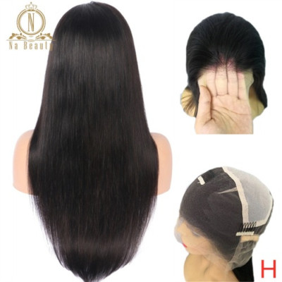 Transparent  Lace Wigs Glueless Pre Plucked Hair Wigs Bleached Knots 150%