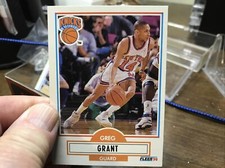 Greg Grant 1990-91 Fleer Update #U-63 RC Knicks