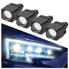 Mini proyector láser LED de 4 piezas de 1,5"" lente matriz faro bombilla motor coche modernización