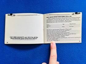 The Last Ninja NES Nintendo Manual 1990  w/ Manual Protector Bag