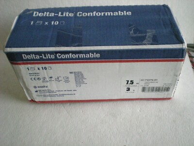 (10)BSN Medical 72270-01 Delta-Lite Conformable Fiberglass Cast Tape 3'' x 4 Yd. 