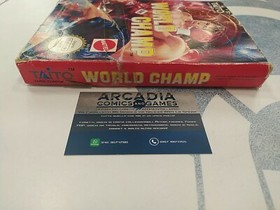 World Champ NES Nintendo Entertainment System  PAL A Scatola Rovinata