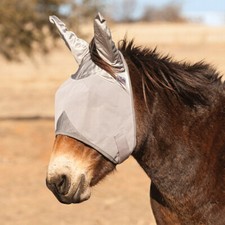 CASHEL Crusader Standard Protective Soft Mesh Fly Mask with Mule Ears - Sizes
