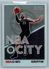 2019-20 Hoops Premium Stock #8 Blake Griffin NBA City Holo