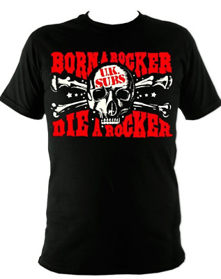 UK Subs Born a Rocker t shirt