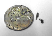 ELGIN 12 SZ POCKETWATCH UPPER PLATE W/WIND  SET PARTS COMPLETE ------ D-24-8