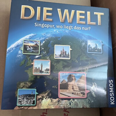 KOSMOS Familienspiele Die Welt - Singapur, Wo Liegt Das Nur? 