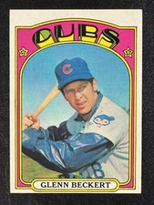 1972 Topps #45 Glenn Beckert Cubs