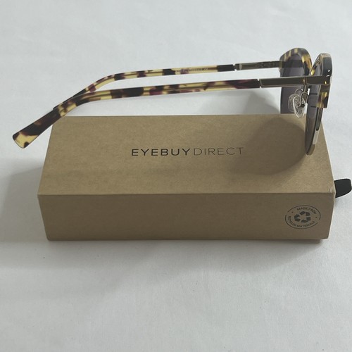 Eyebuydirect Kiri 51-19-145 C2 Yellow Tortoise Eyeglasses FRAMES ONLY - Picture 5 of 6
