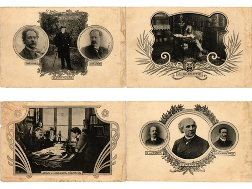 SCHRIFTSTELLER 79 alte Postkarten meist vor 1940 (L6002) - Bild 4 von 12